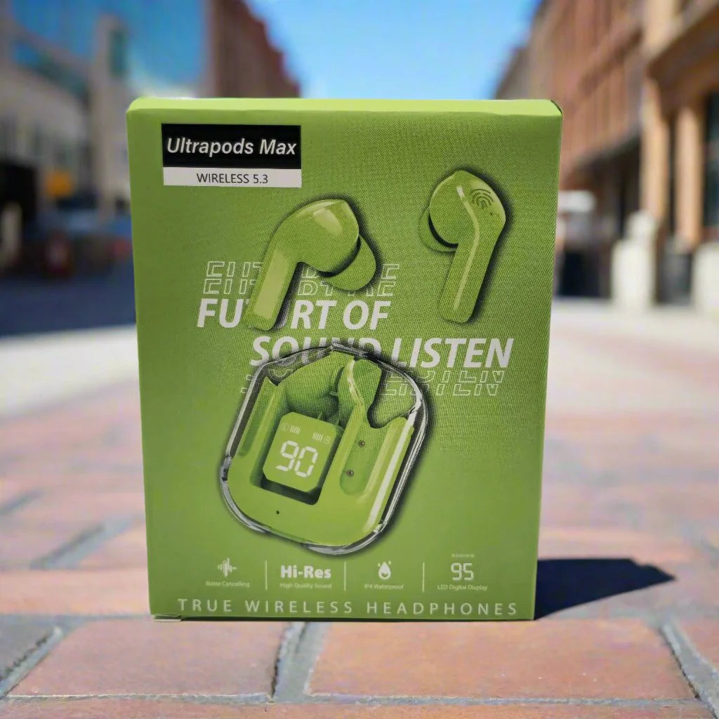 UltraPods Wireless Mini Crystal Display Earbuds