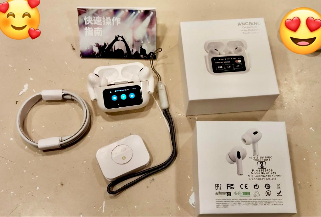 AirPodz Pro 2 + Model With OG AMOLED Display