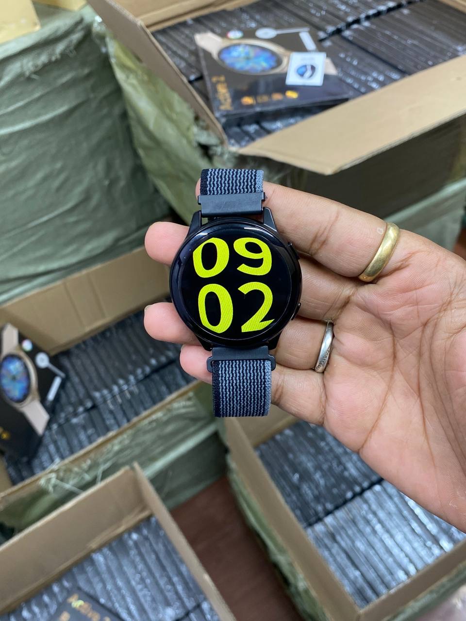 2025 Edition - Active 2 SmartWatch 7 Straps In 1 With Wireless Charging Combo Pack Set