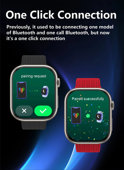 HK 9 Pro Max + Super AMOLED Display Smartwatch Inclusive Of ChatGPT⚡{2024 Model 1:1 Copy}