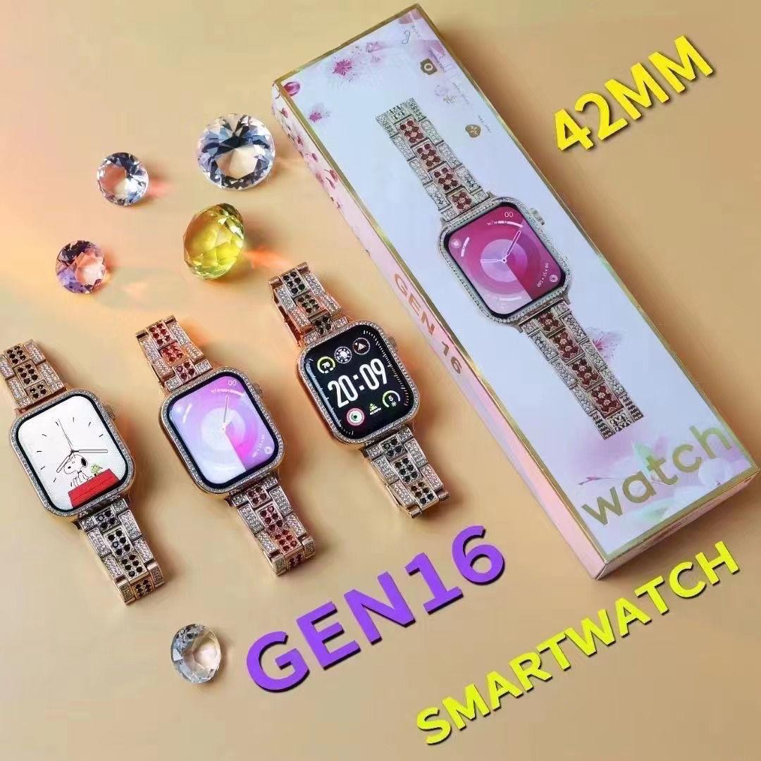 2024 Fossil Gen 16 Square Dial Smartwatch {Specially for Ladies In Diamond Edition}