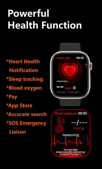HK 9 Pro Max + Super AMOLED Display Smartwatch Inclusive Of ChatGPT⚡{2024 Model 1:1 Copy}