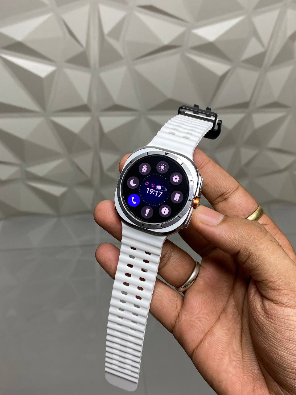 SAMSUNG Galaxy Active Ultra 7 Smartwatch (47mm Super AMOLED Display) With Samsung On / Off Logo