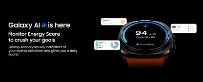 SAMSUNG Galaxy Active Ultra 7 Smartwatch (47mm Super AMOLED Display) With Samsung On / Off Logo