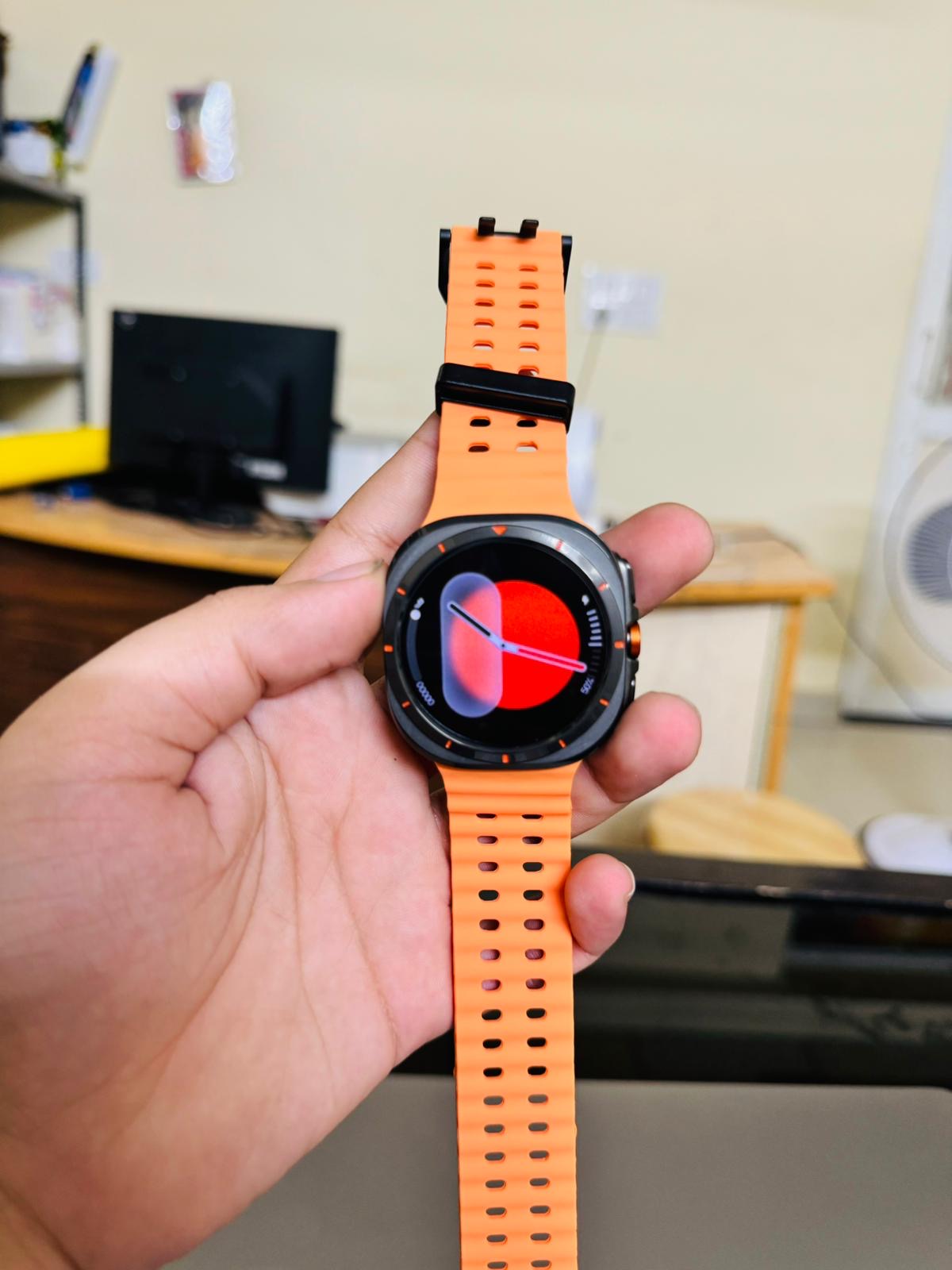 SAMSUNG Galaxy Active Ultra 7 Smartwatch (47mm Super AMOLED Display) With Samsung On / Off Logo