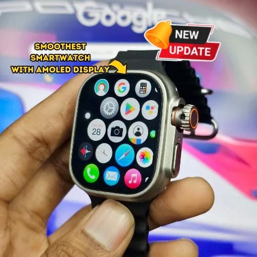 S12 Ultra High- Resolution Smartwatch With 180 Degree Rotating Camera || 4G & 5G SIM Supported || Android Operating System