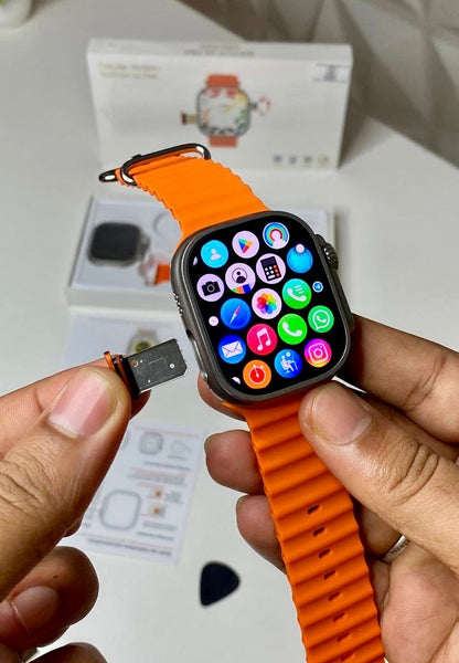 S12 Ultra High- Resolution Smartwatch With 180 Degree Rotating Camera || 4G & 5G SIM Supported || Android Operating System