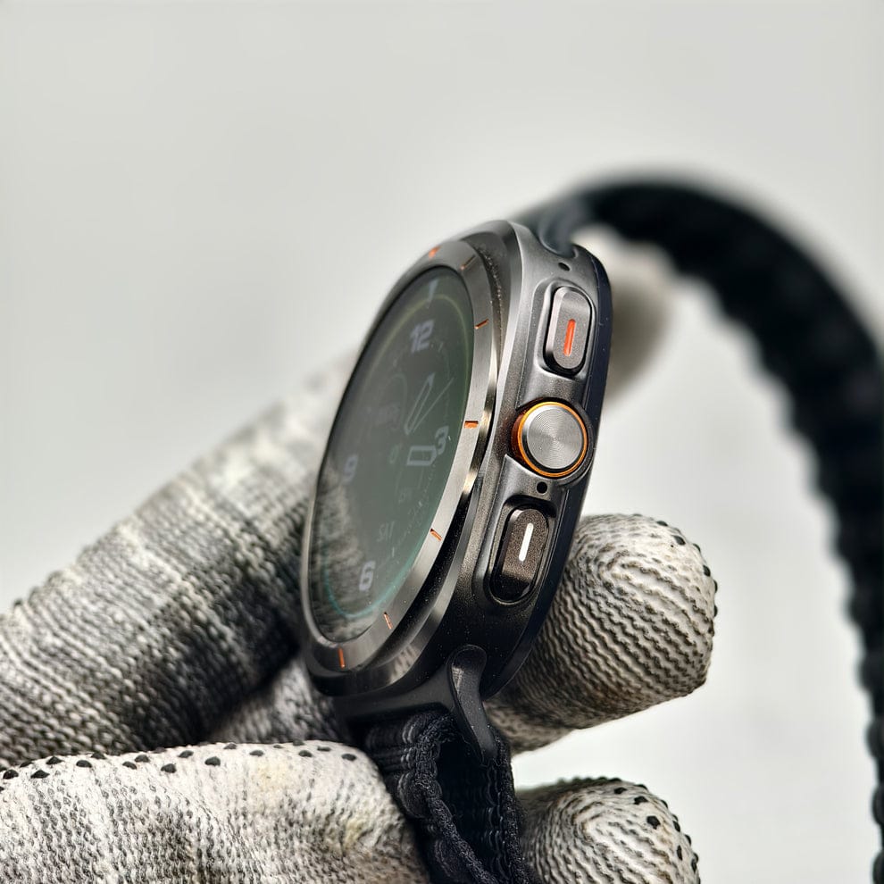 Wearfit HK28 Ultra Smartwatch - 1.43" AMOLED Display, AI-Powered, Health Monitoring, ChatGPT, Bluetooth Call, Wireless Charging (Dual Strap)