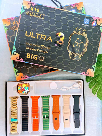 X10 Ultra 3 - 7 In 1 Heavy Quality Combo Pack Set