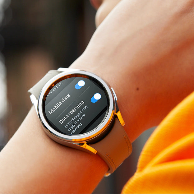 GALAXY WATCH 6 CLASSIC WITH DUAL BUTTONS & SAMSUNG PRINT* {1:1 ORIGINAL BOX PACKING}