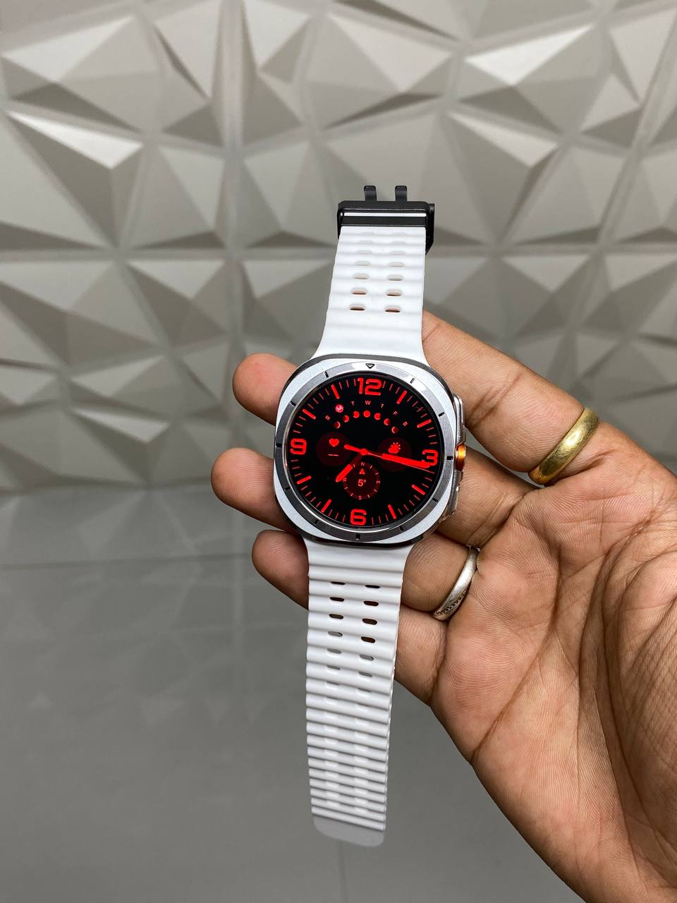 SAMSUNG Galaxy Active Ultra 7 Smartwatch (47mm Super AMOLED Display) With Samsung On / Off Logo