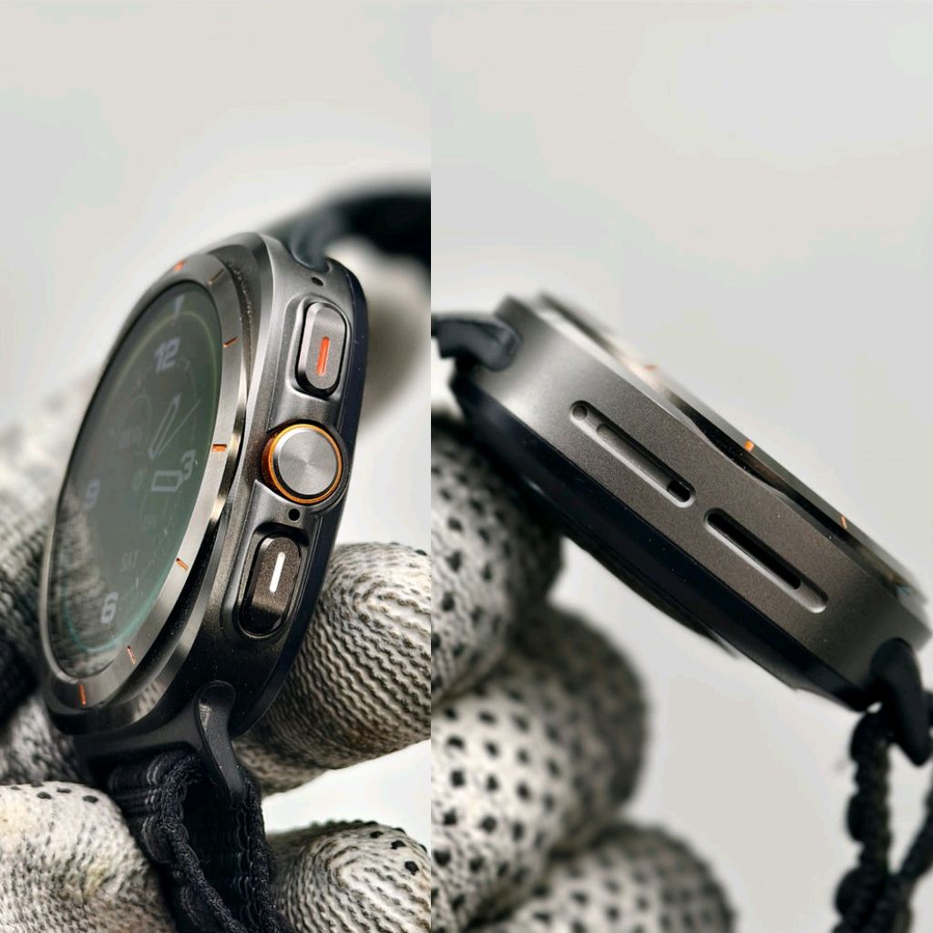 Wearfit HK28 Ultra Smartwatch - 1.43" AMOLED Display, AI-Powered, Health Monitoring, ChatGPT, Bluetooth Call, Wireless Charging (Dual Strap)