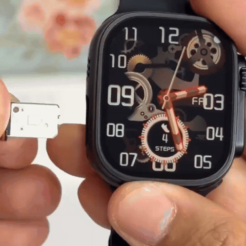 S12 Ultra High- Resolution Smartwatch With 180 Degree Rotating Camera || 4G & 5G SIM Supported || Android Operating System