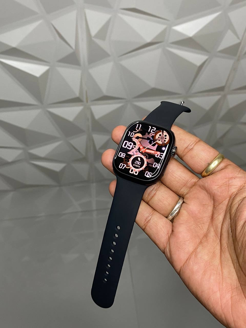 S16 Android 4G Smartwatch Super Curved AMOLED Display With 90Hz Refresh Rate, 180 Degree Telescopic Rotating 12 Mp Camera In 49 MM Ultra Look Dial