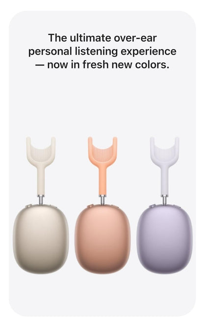 All New AirPodz Max 2 1:1 Headphones With All New Colour Collection With ANC Feature
