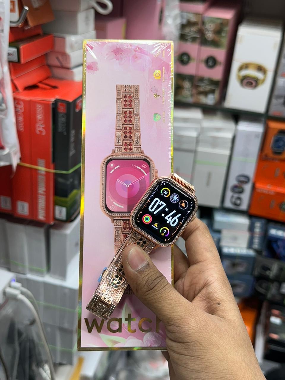 2024 Fossil Gen 16 Square Dial Smartwatch {Specially for Ladies In Diamond Edition}