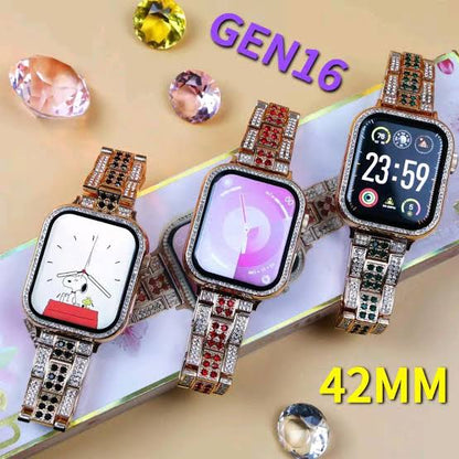 2024 Fossil Gen 16 Square Dial Smartwatch {Specially for Ladies In Diamond Edition}