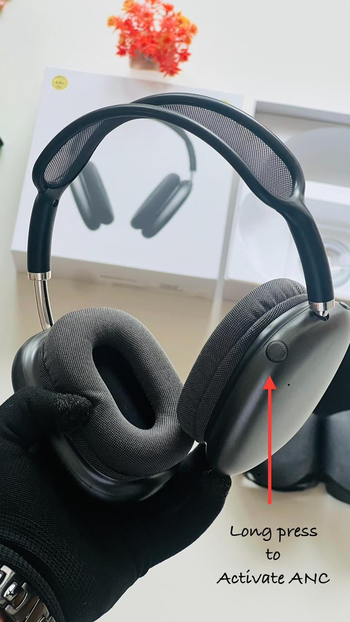 AIRPODZ MAX - NEXT TO OG QUALITY (With ANC Feature & Magnetic Cushions) 2024 Dubai Edition ✅