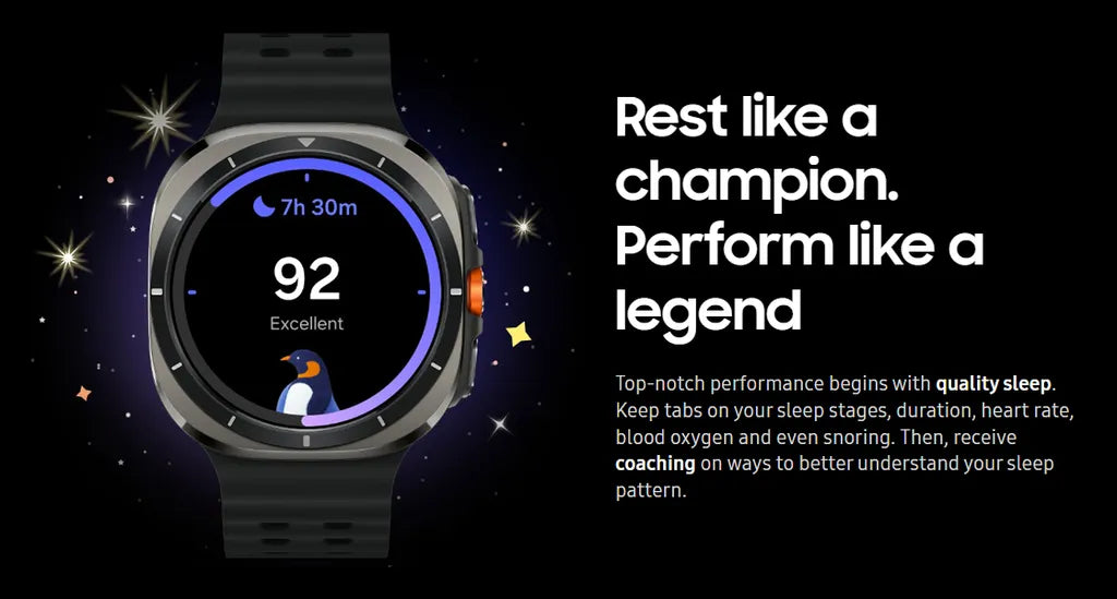 SAMSUNG Galaxy Active Ultra 7 Smartwatch (47mm Super AMOLED Display) With Samsung On / Off Logo