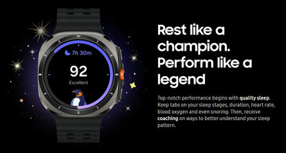 SAMSUNG Galaxy Active Ultra 7 Smartwatch (47mm Super AMOLED Display) With Samsung On / Off Logo