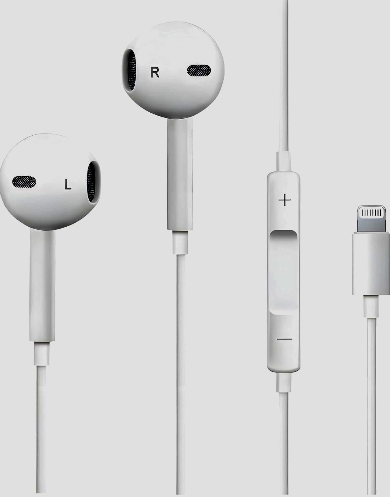 Wired In-Ear Earphone With Lightning Connector Port