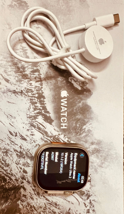 Ultra 2 Imported Edition_128GB Internal Memory 1:1 OLED Display With LOGO Smartwatch {RT-9_V2.0}
