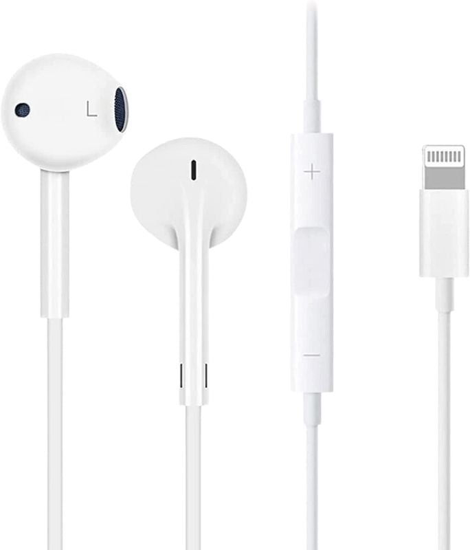 Wired In-Ear Earphone With Lightning Connector Port