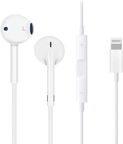 Wired In-Ear Earphone With Lightning Connector Port