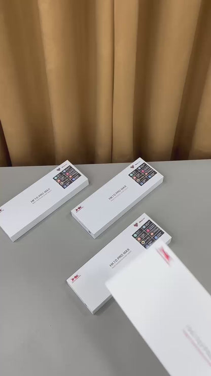 HK10 Pro Max Slim Design With Stainless Steel Finish Smart Watch {2024 Oct Edition} - Upgraded Version Of Series 10