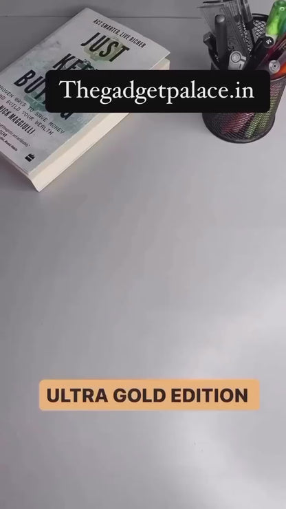 New 24K Imported Golden Ultra Series 8 Smartwatch With 2 Belts {1:1 AMOLED Like Never Before}